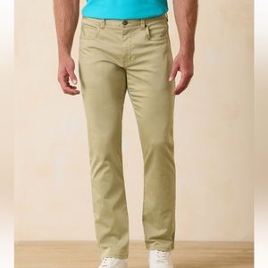 Tommy Bahama men’s Boracay 5-pocket jeans khaki size 35 x 32